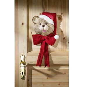Magnet 3Pagen Vianočný medvedík na domové dvere