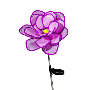 Magnet 3Pagen Solárna kvetina lila