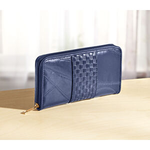 Magnet 3Pagen Kožená peňaženka modrá