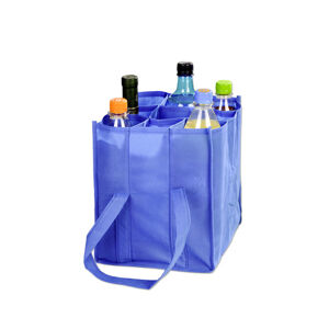 Magnet 3Pagen Taška na fľaše modrá