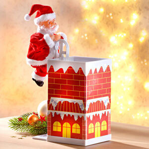 Magnet 3Pagen Santa Claus na komíne