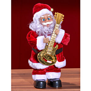 Magnet 3Pagen Santa Claus s gitarou