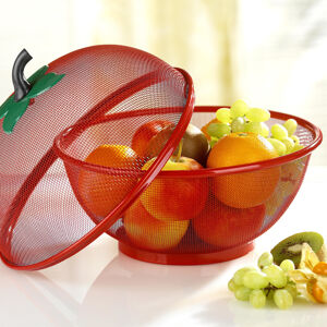 Magnet 3Pagen 2-dielny košík na ovocie, červená