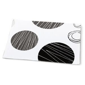 Magnet 3Pagen Prestieranie KRUHY biela/sivá/čierna 33x45 cm