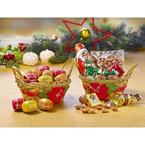 Magnet 3Pagen 2 vianočné košíčky so sladkosťami
