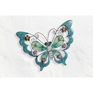 Magnet 3Pagen Dekorácia "Motýľ" nebeská modrá