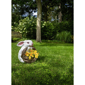 Magnet 3Pagen Kvetináč "Zajac s košíkom"