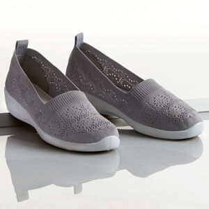Magnet 3Pagen Textilná obuv "Josy" sivá 36