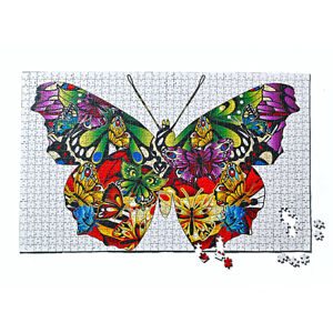 Magnet 3Pagen Puzzle "Motýľ"
