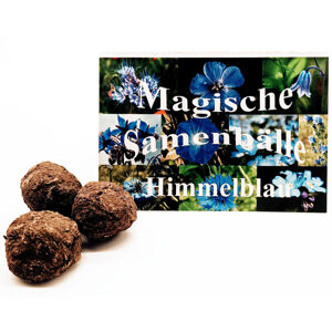 Magnet 3Pagen 3 čarovné semienkové guľôčky "Nebeská modrá"