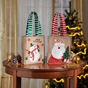 Magnet 3Pagen Vianočná darčeková taška "Snehuliak" santa